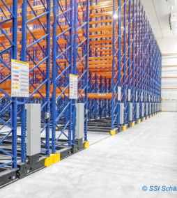 Largest Mobile Racking System Installation for Cold Rooms in the UAE by SSI Schäfer